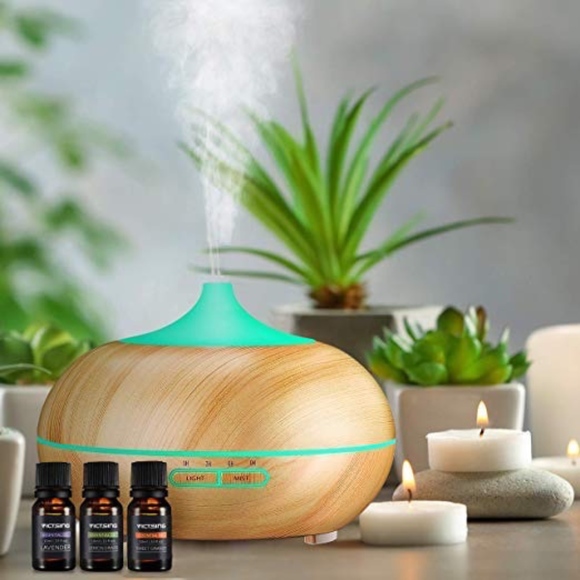 300ml Aroma Essential Oil Diffuser, - Picture 1 of 8